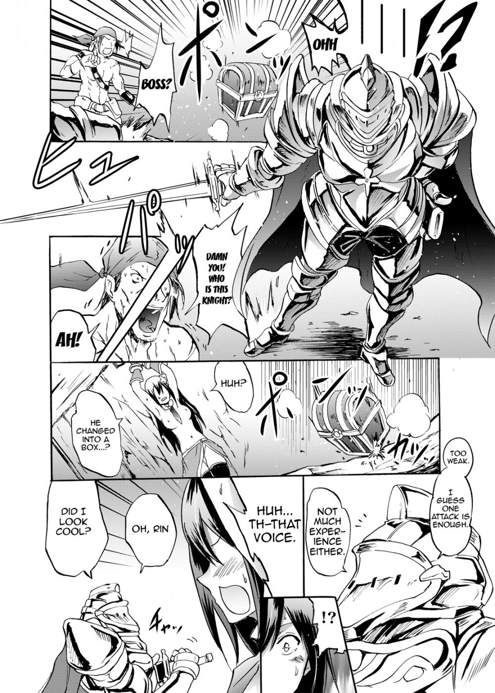 Hentai Manga Comic-Female Warrior "Damn..." Rin-chan Now!-Read-5